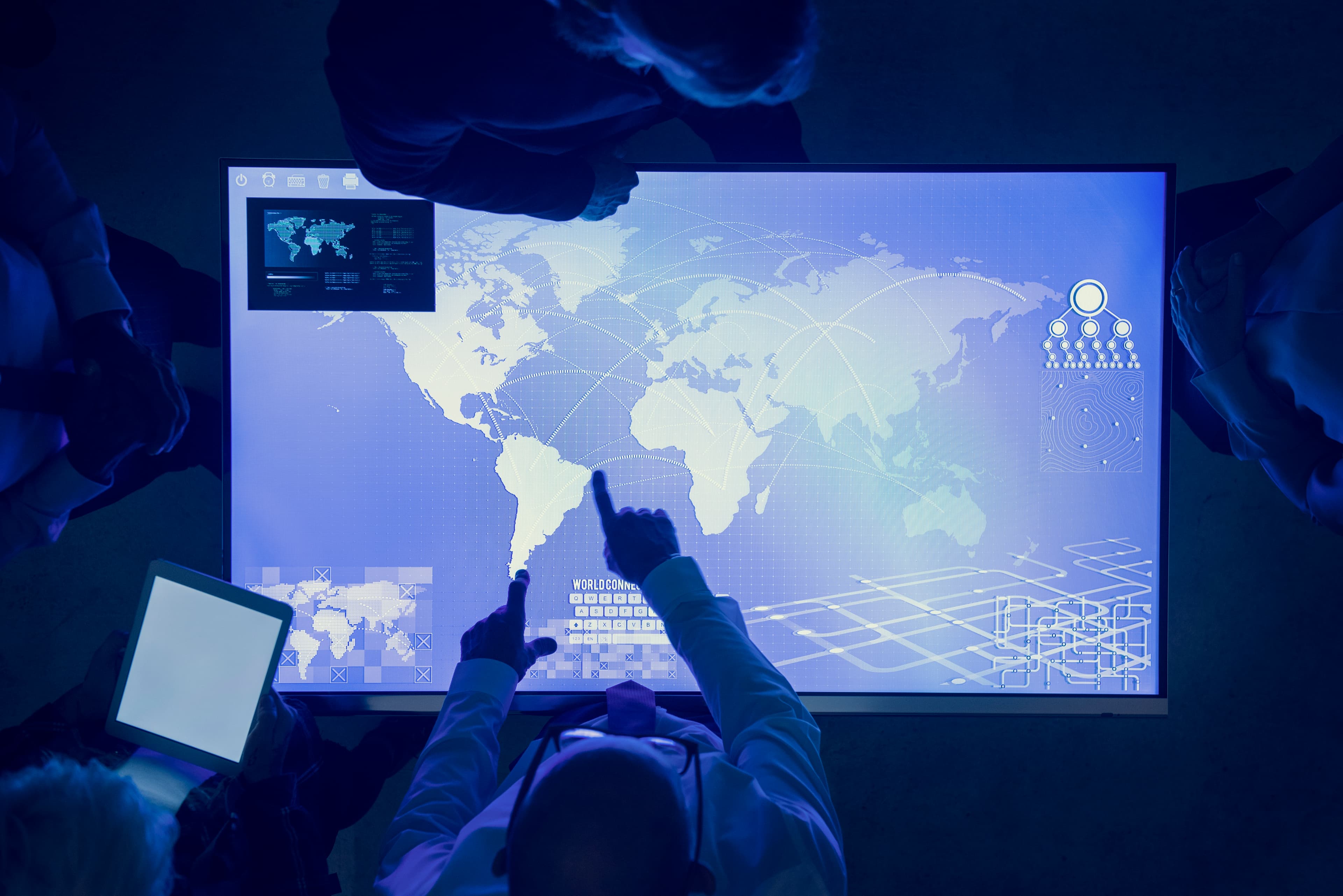 How We Work Background