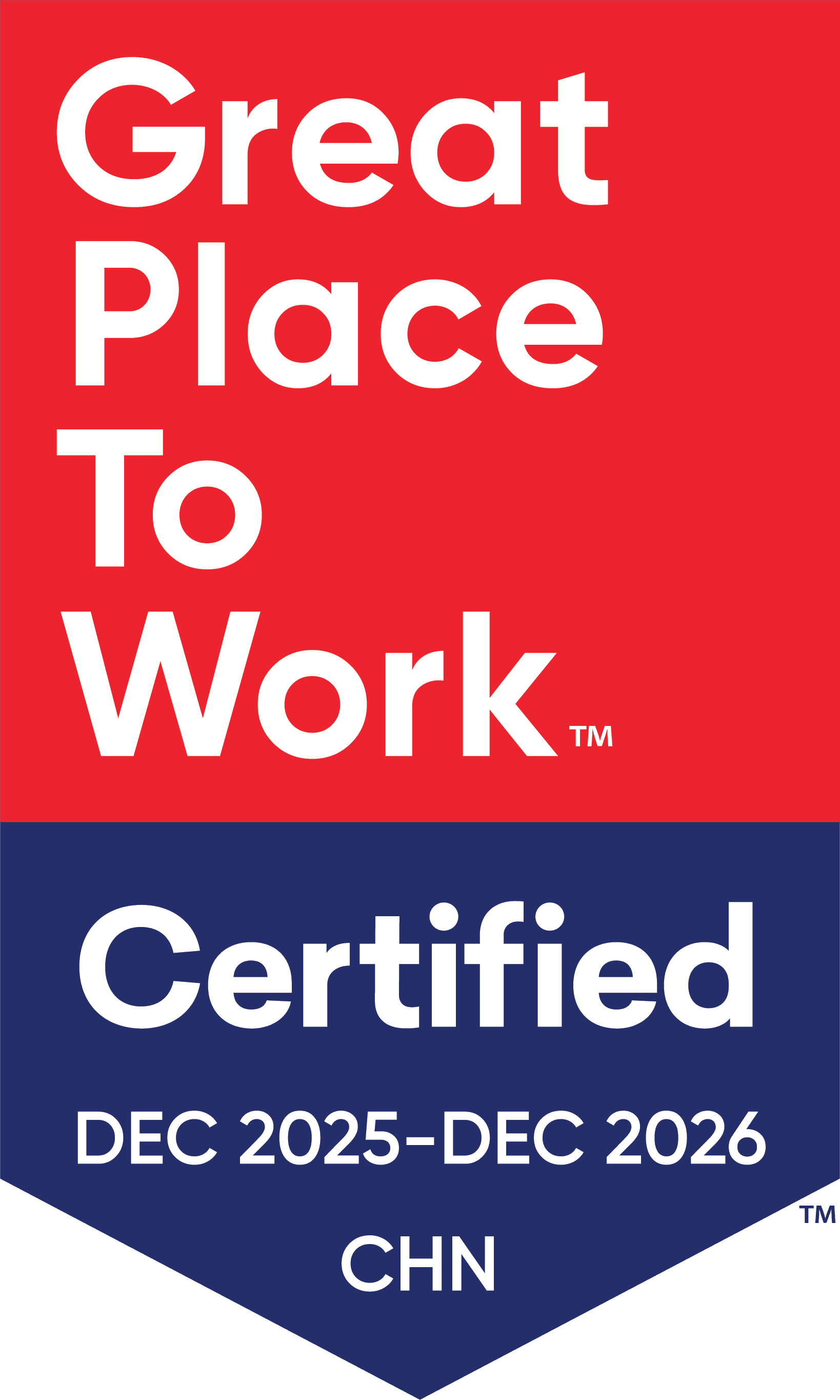 Great Place to Work Badge